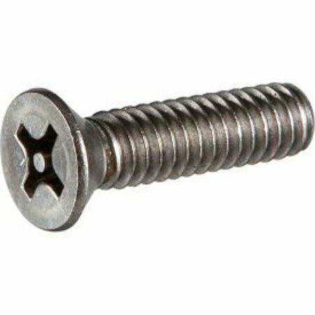 TAMPER-PRUF SCREWS 10-24 x 3in Tamper-Proof Security Machine Screw - Flat Phillips Head - 18-8 Stainless Steel - 50 Pk 2.1023FS